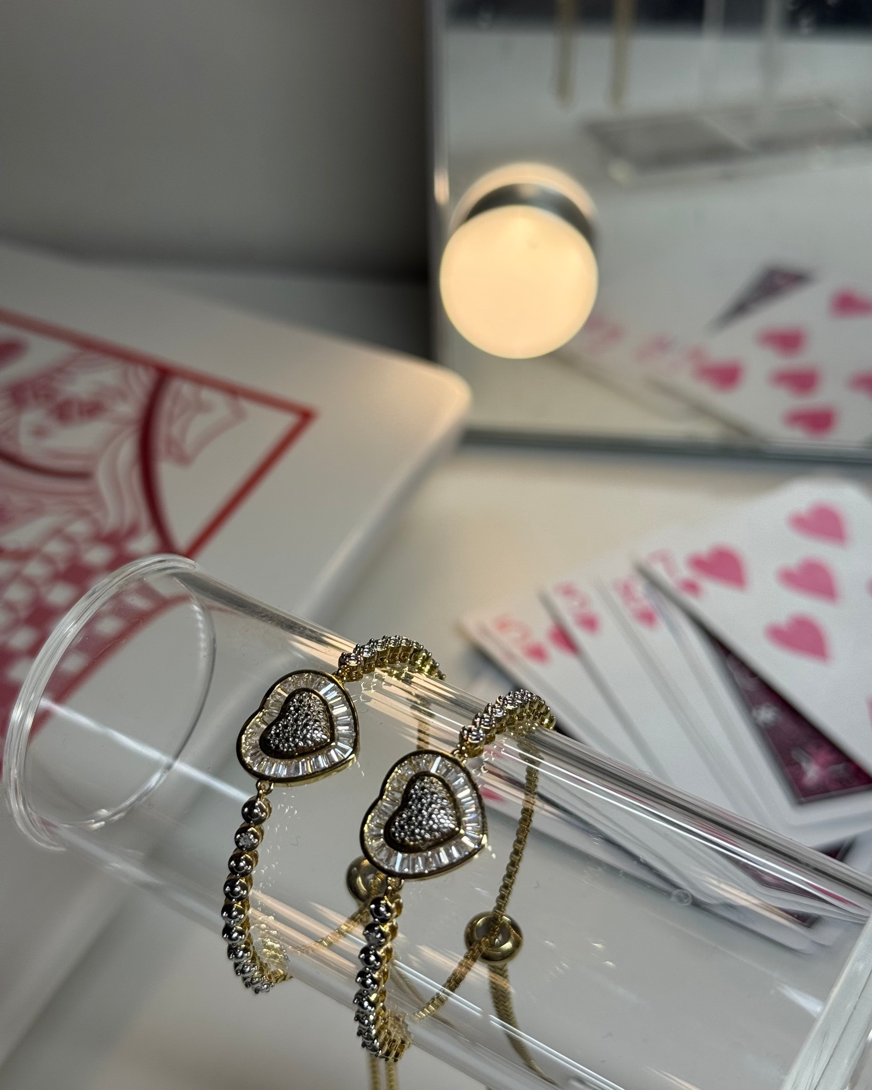 Adjustable Heart Bracelet