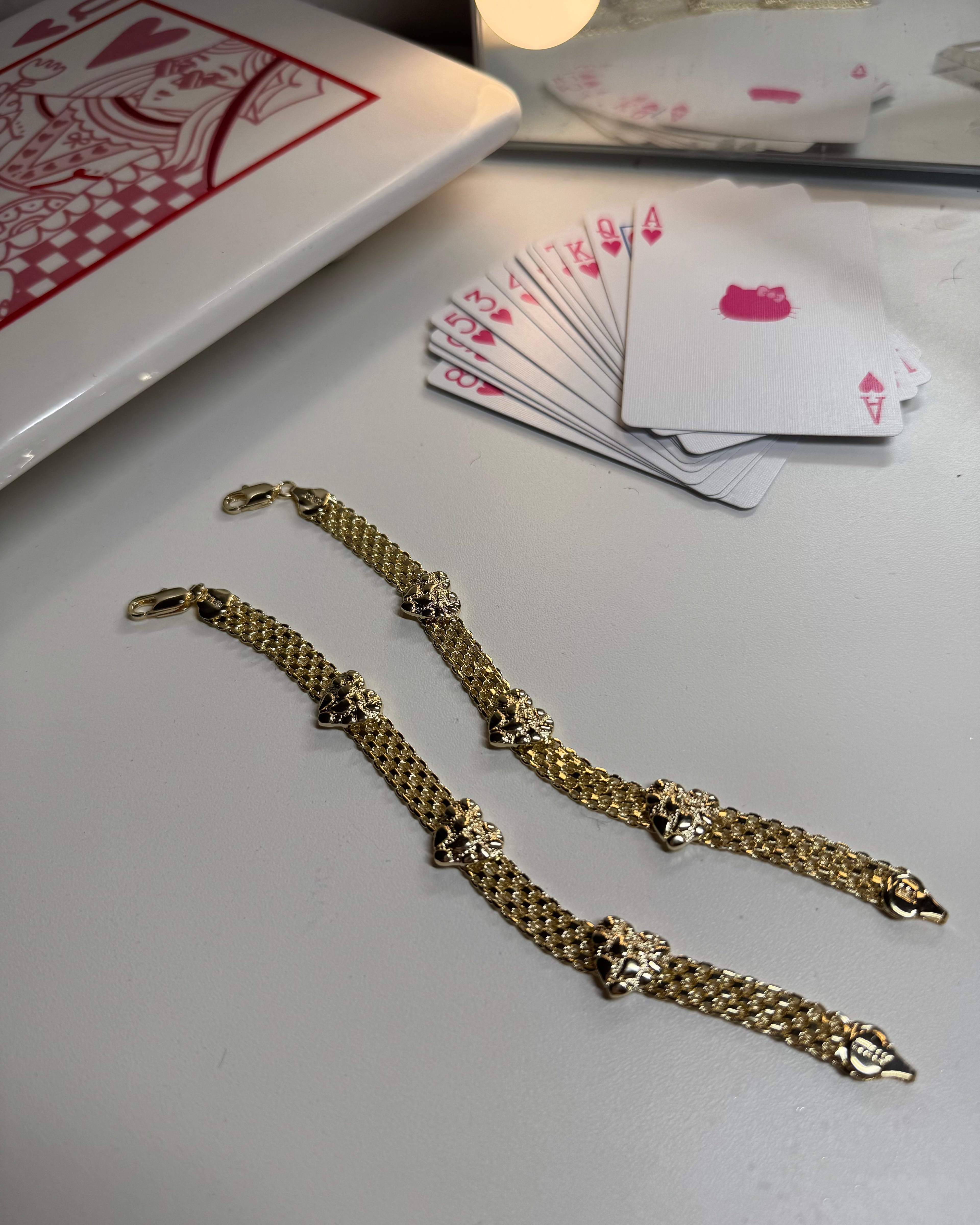 Heart Nugget Bracelet