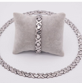 Silver Xo Set