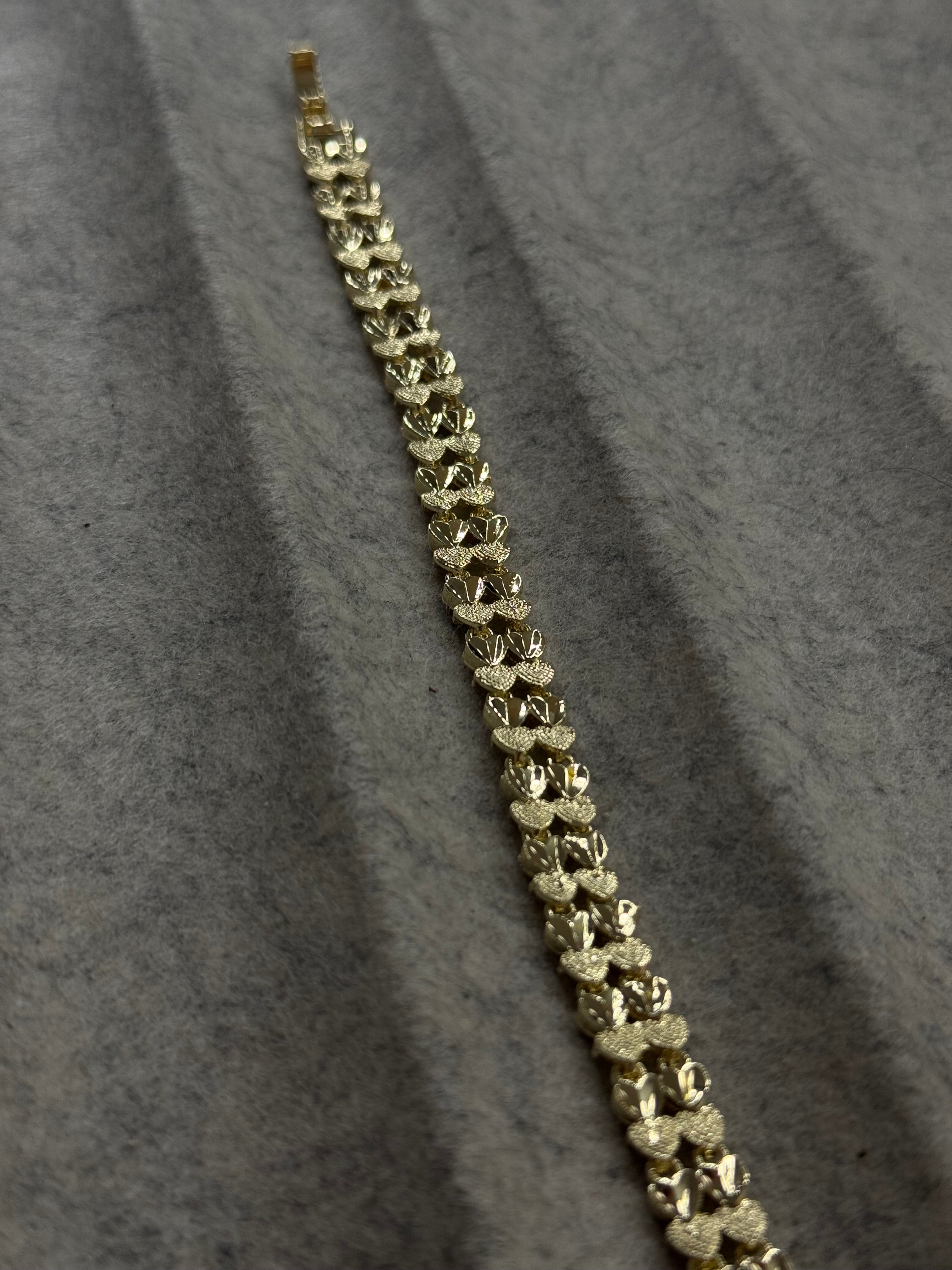 Heart Stack Bracelet