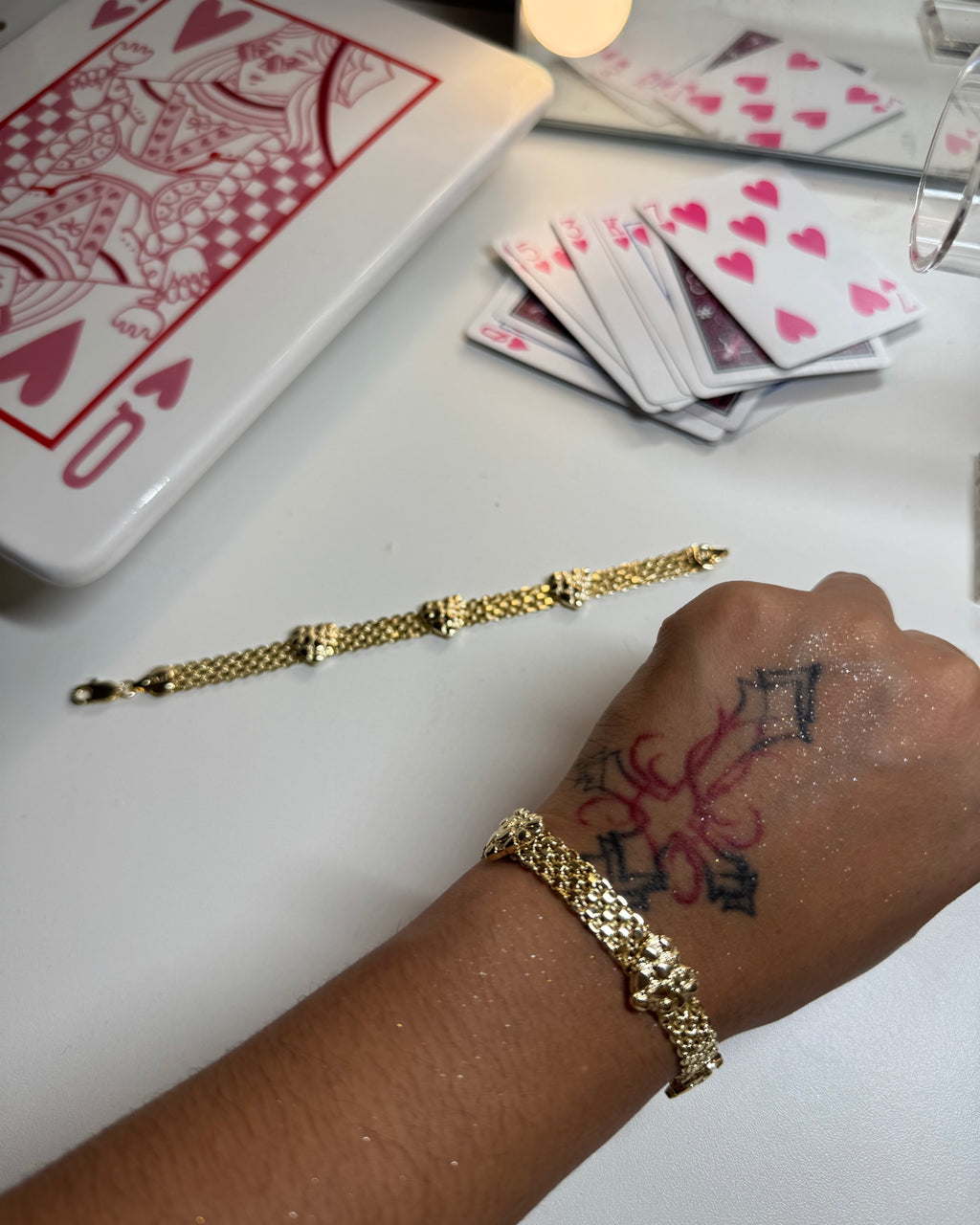 Heart Nugget Bracelet