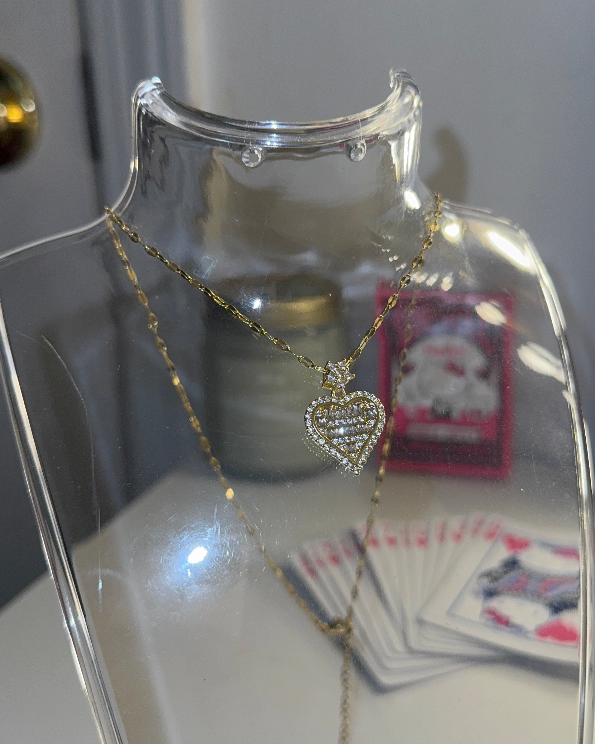 DMND Dangle Heart